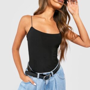 ONE STEP UP TINY STRAP BODYSUIT